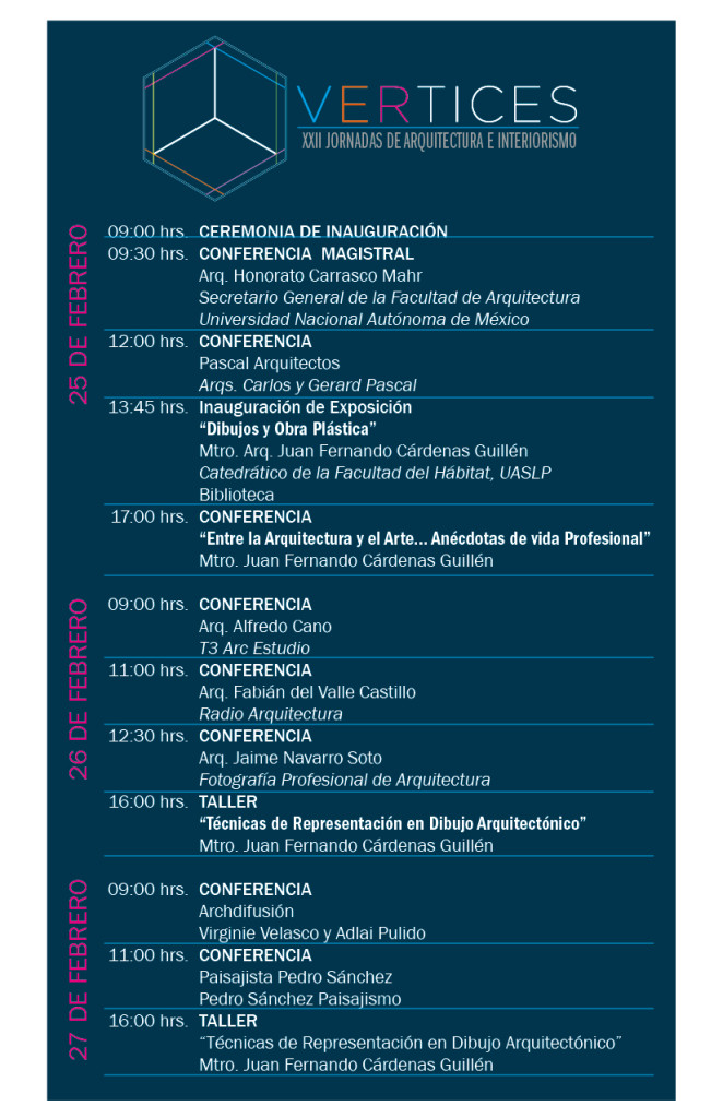 Programa General Vertices Conferencia Febrero 2015